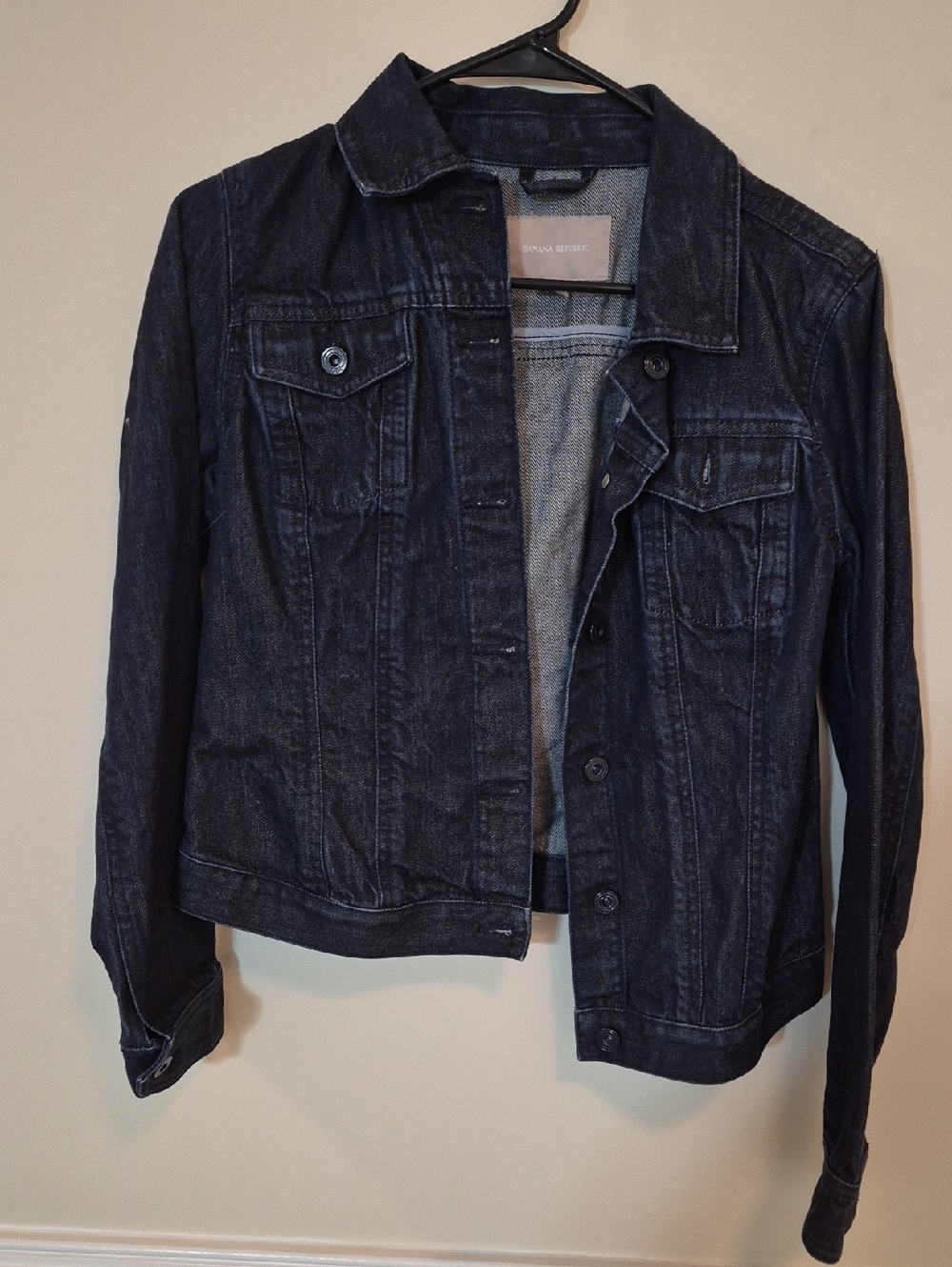 Banana Republic Dark Indigo Jean Jacket